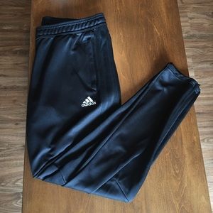 Adidas three-stripe climacool tapered sweatpants